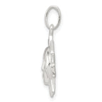 Sterling Silver 925 Sun Charm with Anti-Tarnish Elegant Design