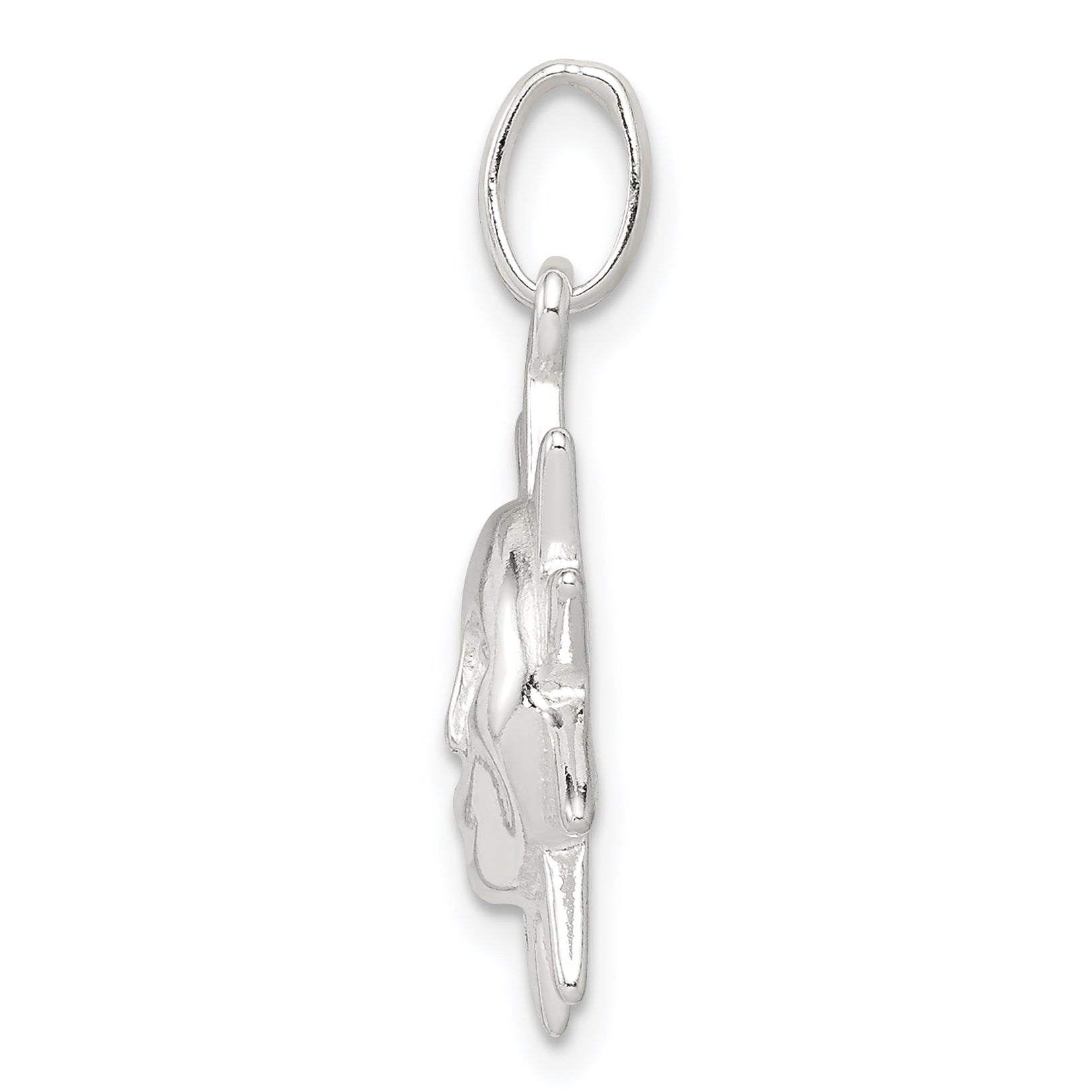 Sterling Silver 925 Sun Charm with Anti-Tarnish Elegant Design