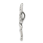 Sophia Jewelers Sterling Silver Antiqued Fairy Pendant Vintage-Inspired Charm
