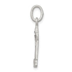Sophia Jewelers Polished Sterling Silver Lighthouse Charm with Anti-Tarnish Finish