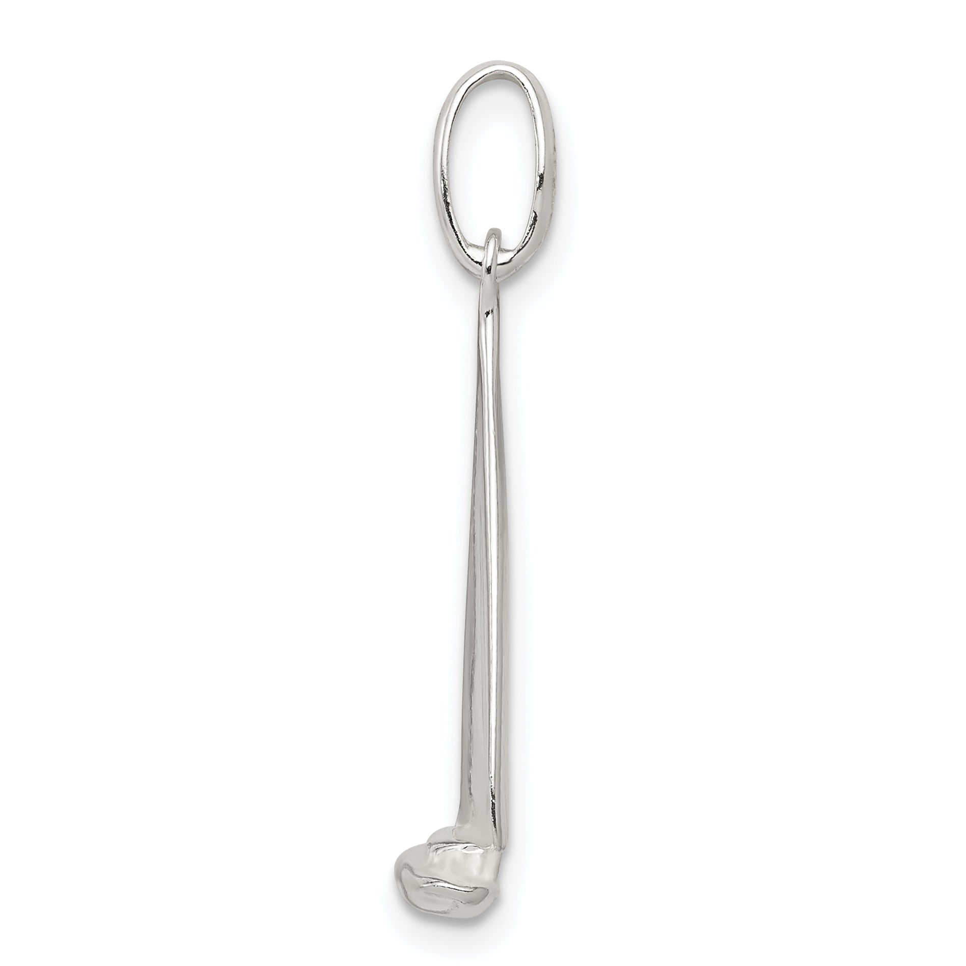 Sophia Jewelers Men's Polished Sterling Silver Sailboat Charm