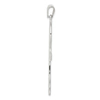 Sterling Silver 925 Ankh Cross Pendant Polished Elegant Design