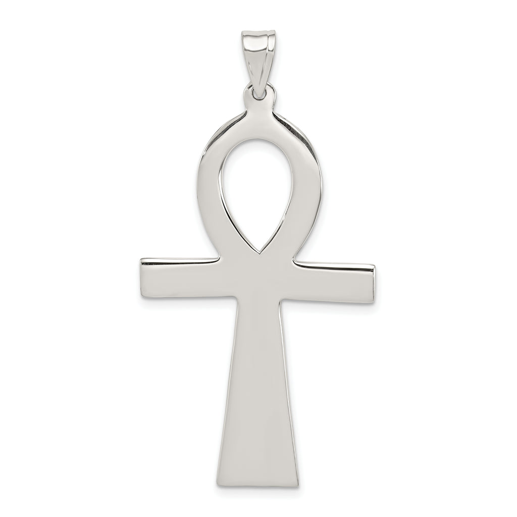 Sterling Silver Ankh Cross Pendant
