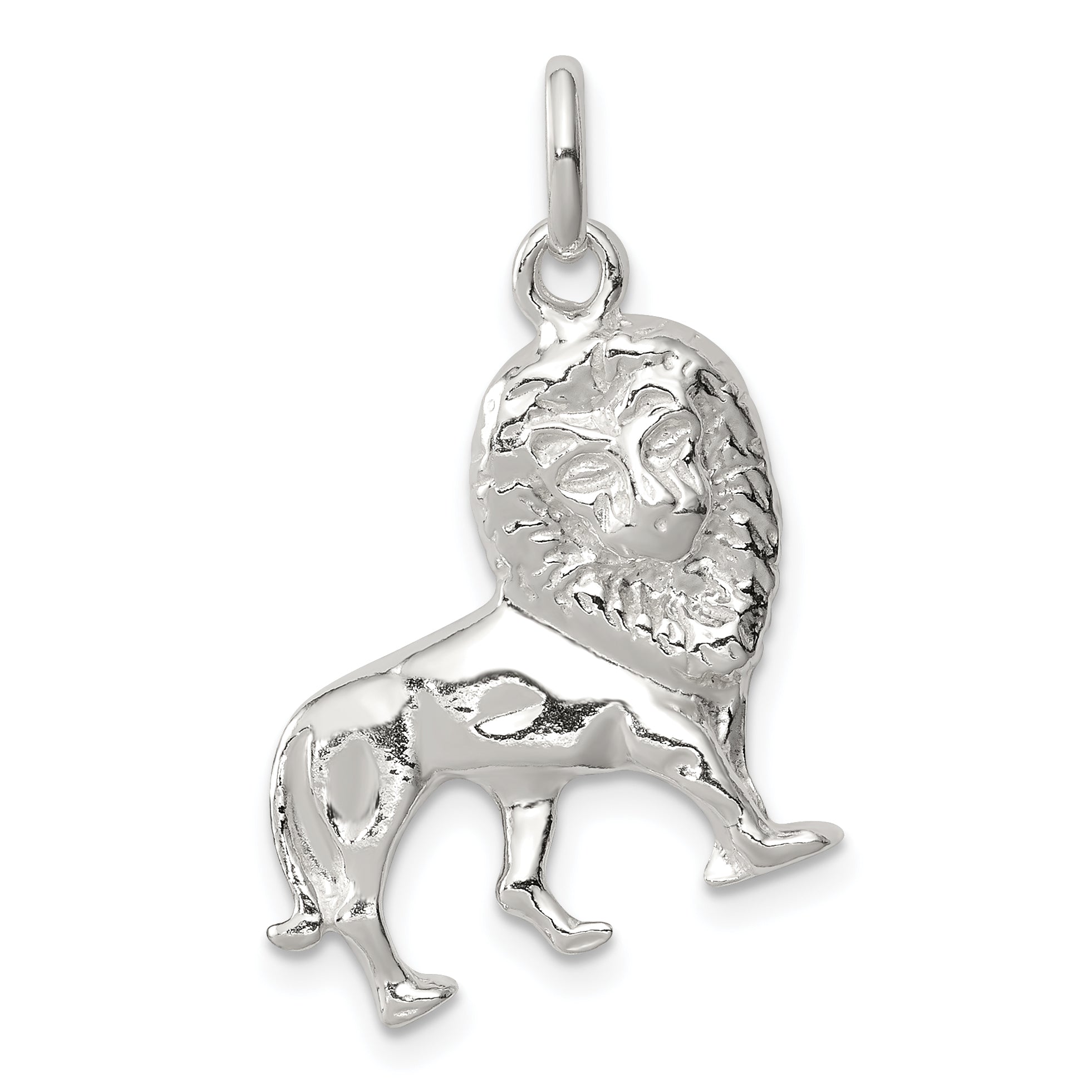 Sterling Silver Lion Charm Main image