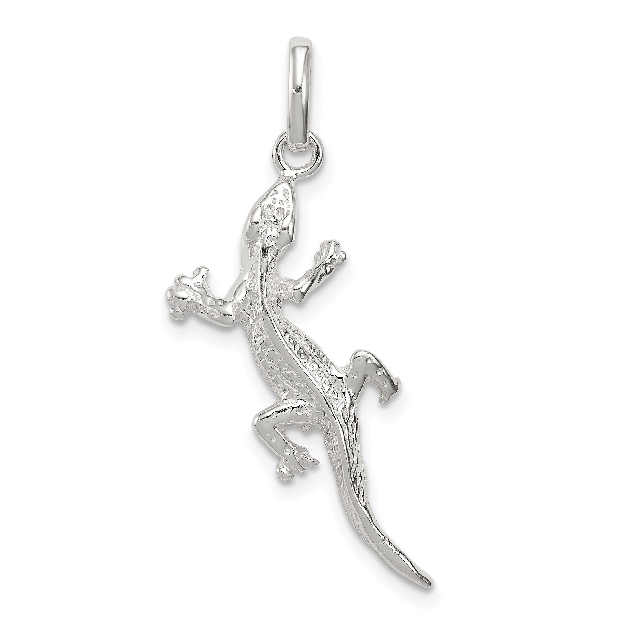 Sterling Silver Lizard Charm Main image