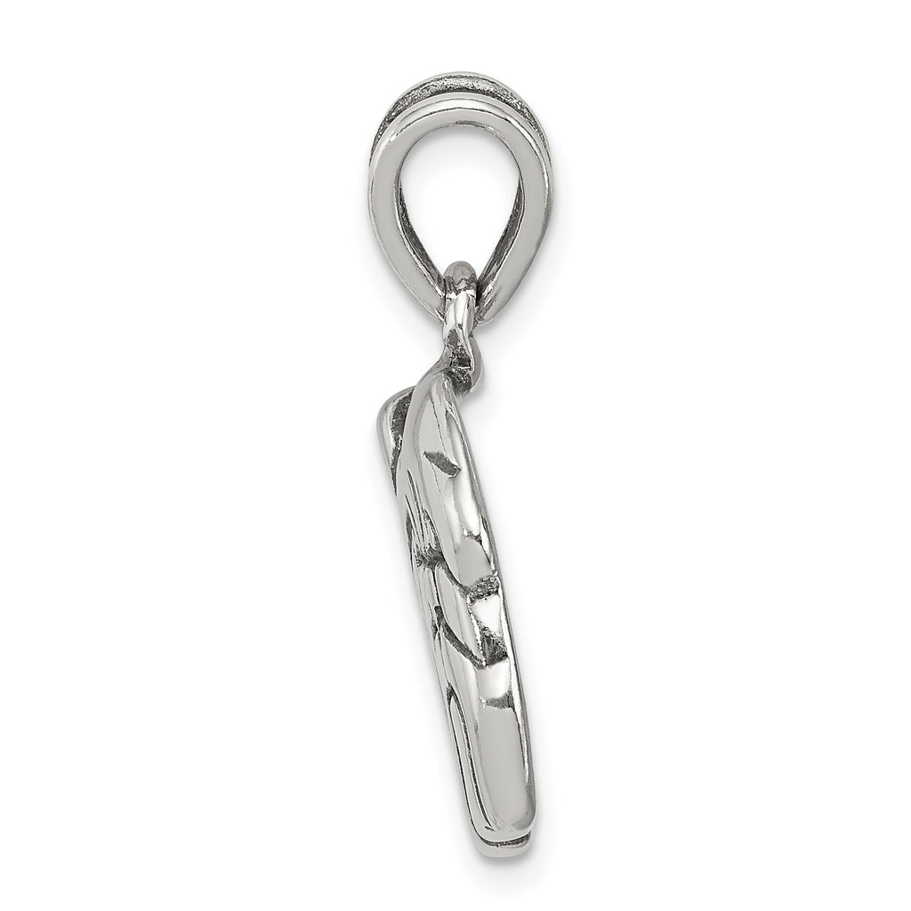 Sophia Jewelers Sterling Silver Men's Bulldog Charm Vintage Cast Design