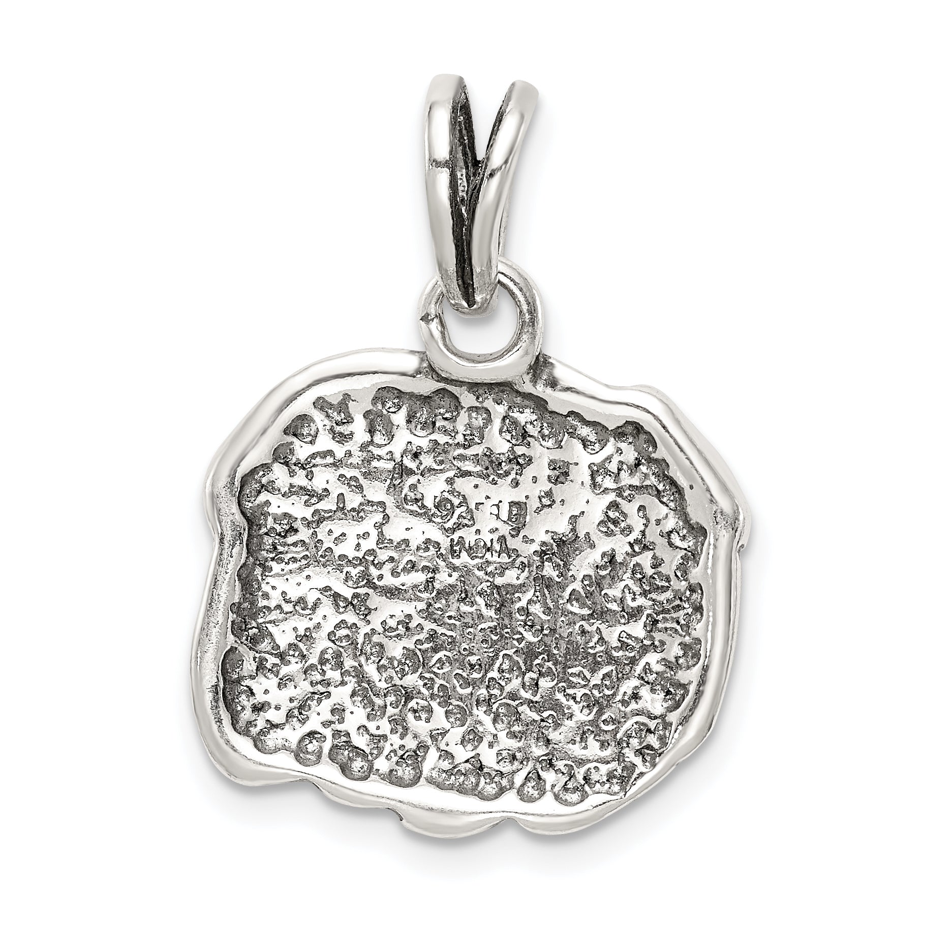 Sophia Jewelers Sterling Silver Men's Bulldog Charm Vintage Cast Design