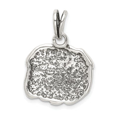 Sophia Jewelers Sterling Silver Men's Bulldog Charm Vintage Cast Design