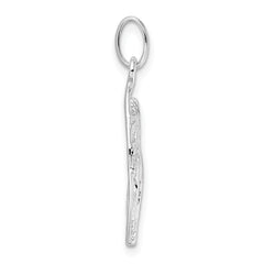Sterling Silver Unicorn Pendant with Polished Anti-Tarnish Finish