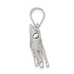 Sophia Jewelers Sterling Silver Donkey Pendant Polished Anti-Tarnish Elegant Charm