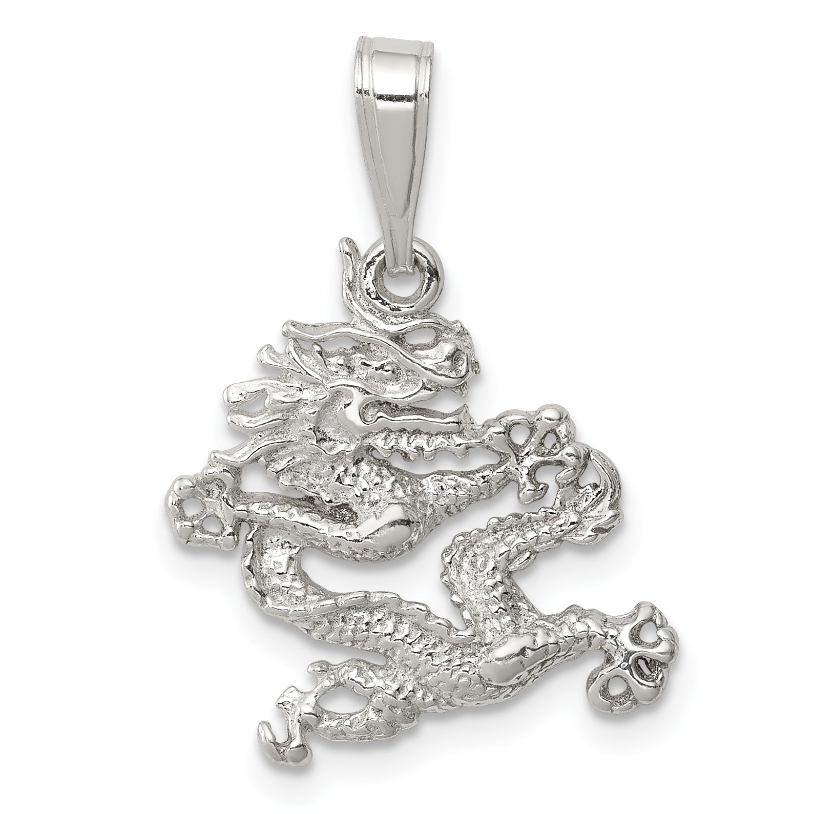 Sterling Silver Dragon Pendant Main image