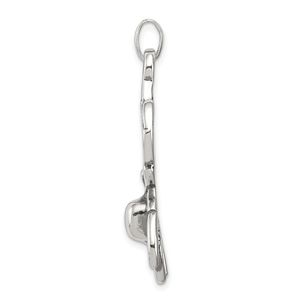 Sophia Jewelers Vintage Men's 925 Sterling Silver Antiqued Spider Pendant