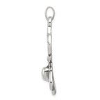 Sophia Jewelers Vintage Men's 925 Sterling Silver Antiqued Spider Pendant