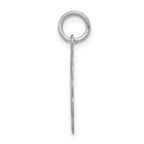 Sophia Jewelers Sterling Silver Brocade Initial D Charm with Rhodium Plating Elegant and Versatile Design