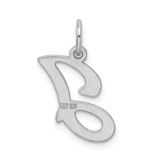 Sophia Jewelers 925 Sterling Silver Initial J Charm Elegant Pendant