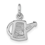 Sterling Silver 925 Dark Pink Jug Charm Elegant Pendant by Sophia Jewelers