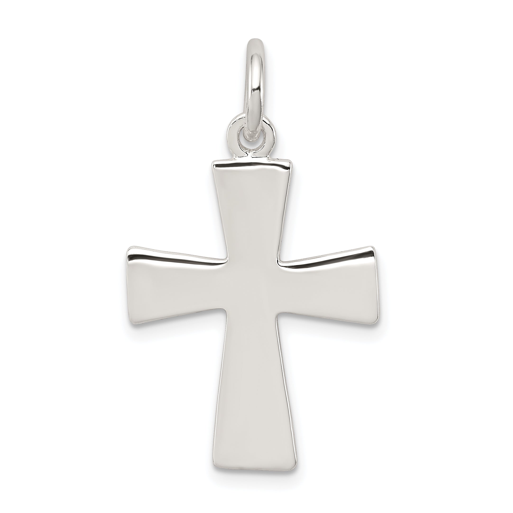Sterling Silver Latin Cross Charm Main image
