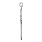 Sophia Jewelers 925 Polished Sterling Silver Antique Cross Pendant