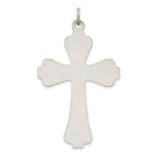 Sophia Jewelers 925 Polished Sterling Silver Antique Cross Pendant