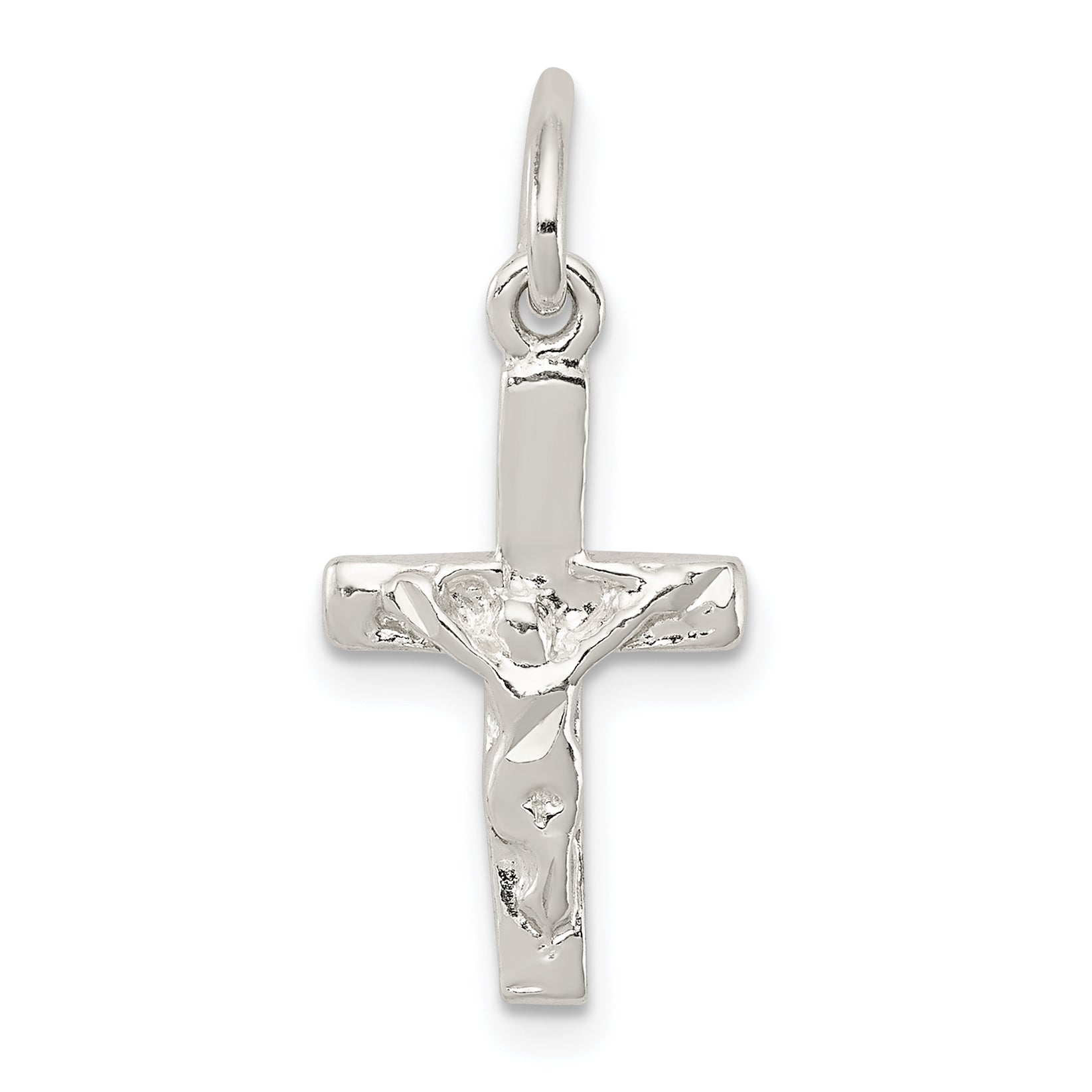 Sterling Silver Small Crucifix Charm Main image