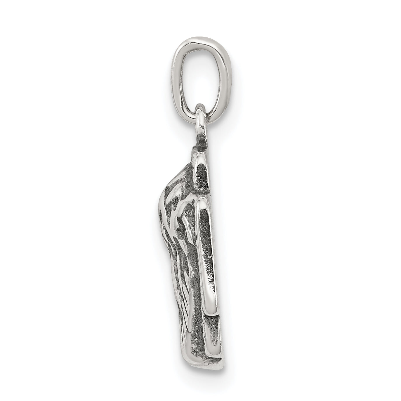 Sterling Silver 925 Antiqued Ecce Homo Pendant by Sophia Jewelers Secondary image