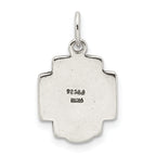 Sterling Silver 925 Antiqued Ecce Homo Pendant by Sophia Jewelers