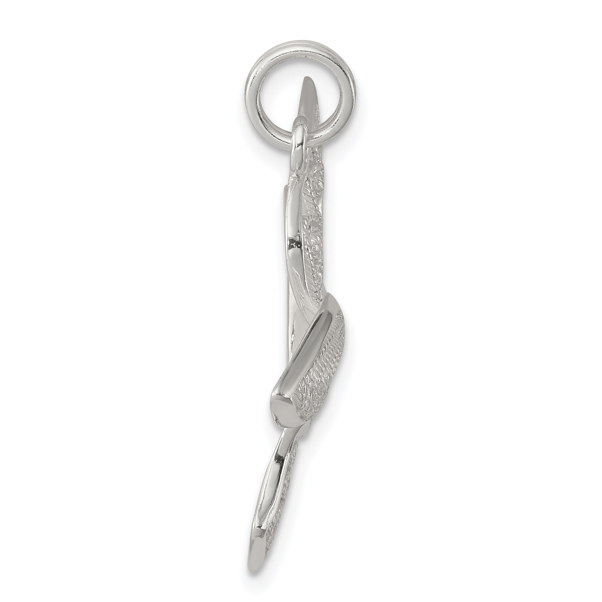 Sterling Silver 925 Filigree Holy Spirit Charm Polished Anti-Tarnish Secondary image