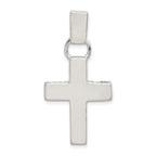 Sterling Silver Hammered Latin Cross Pendant