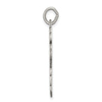 Sophia Jewelers 925 Sterling Silver Orthodox Cross Charm with Polished Finish