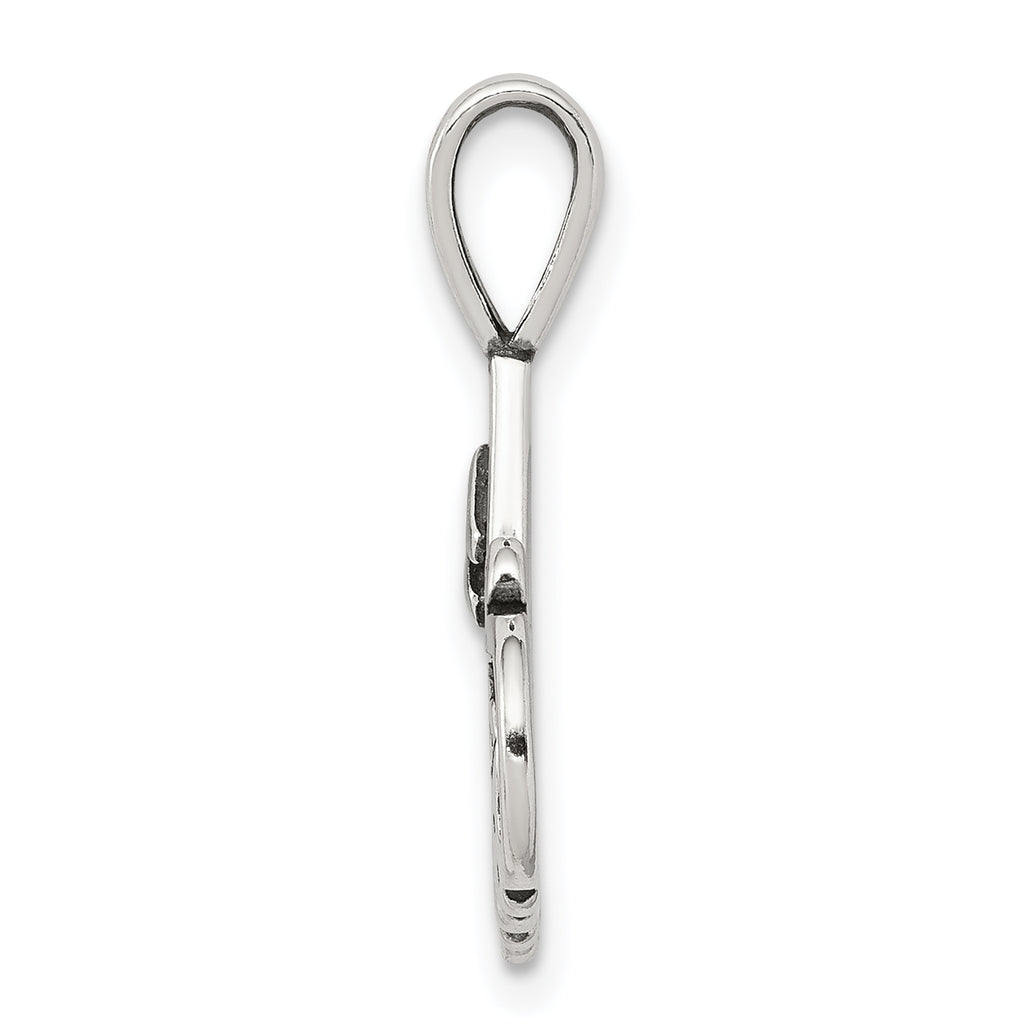 Sophia Jewelers Sterling Silver 925 Nana Pendant with Polished Solid Finish