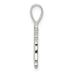 Sterling Silver 925 I Love You Mom Polished Pendant Gift Ready