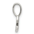 Sterling Silver 925 Polished Brat Pendant with Anti-Tarnish Coating