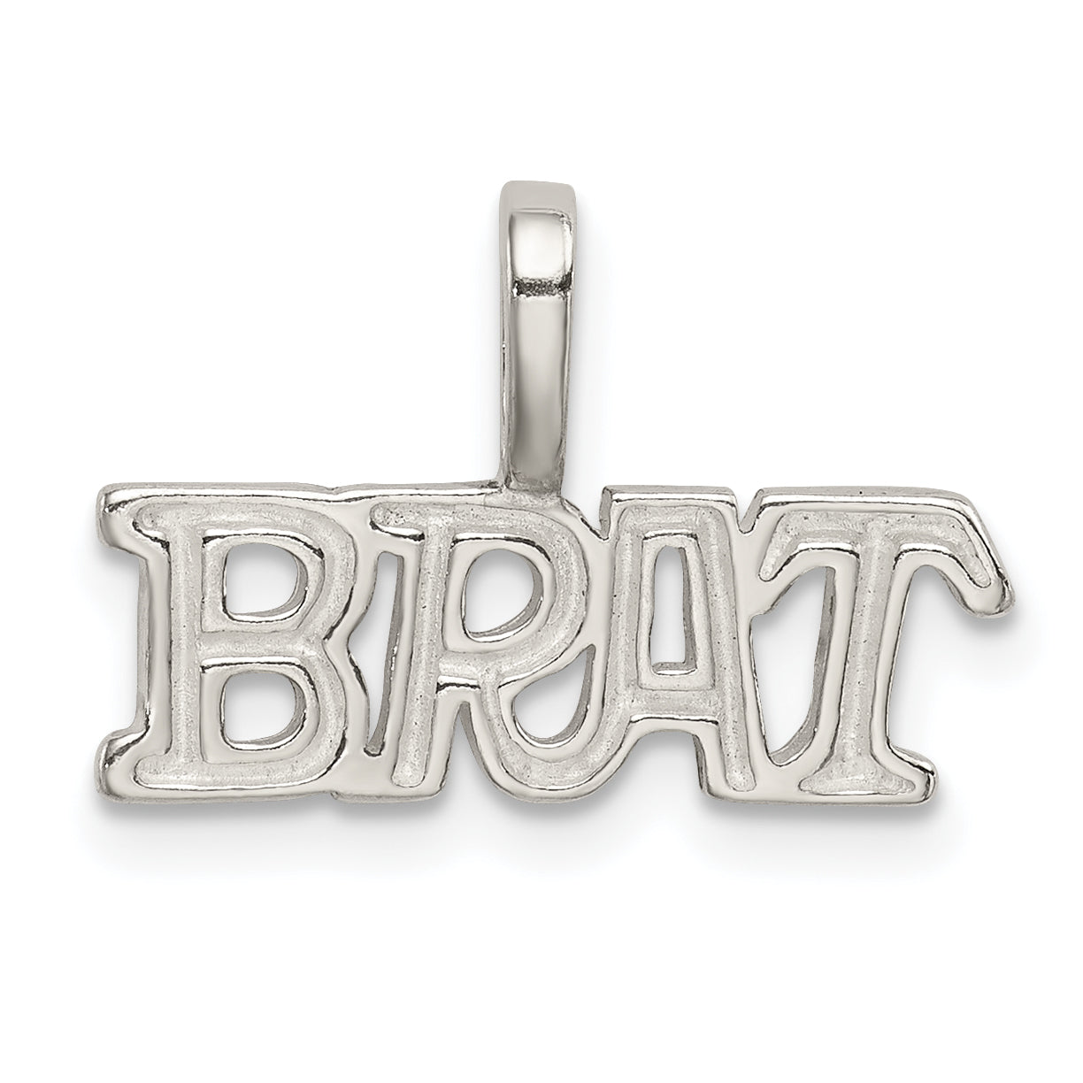 Sterling Silver Brat Pendant Main image