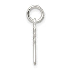 Sterling Silver 925 Boy Charm with Polished Solid Finish
