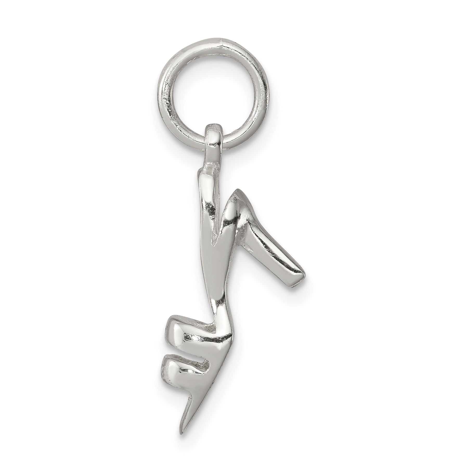 Sterling Silver High Heel Pendant Main image