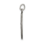Sterling Silver 925 Our Lady of Guadalupe Pendant with Antique Finish