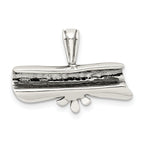 Sterling Silver 925 Diploma Pendant with Antique Polish Finish