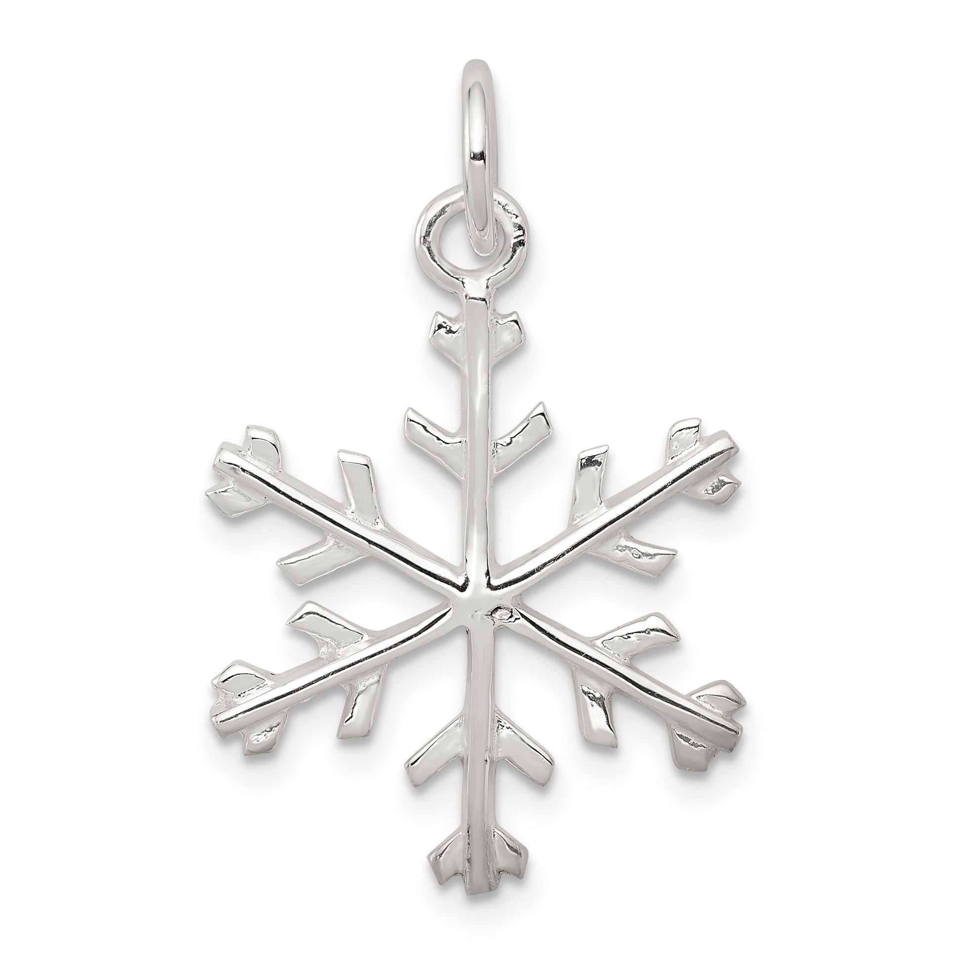 Sterling Silver Snowflake Pendant Main image