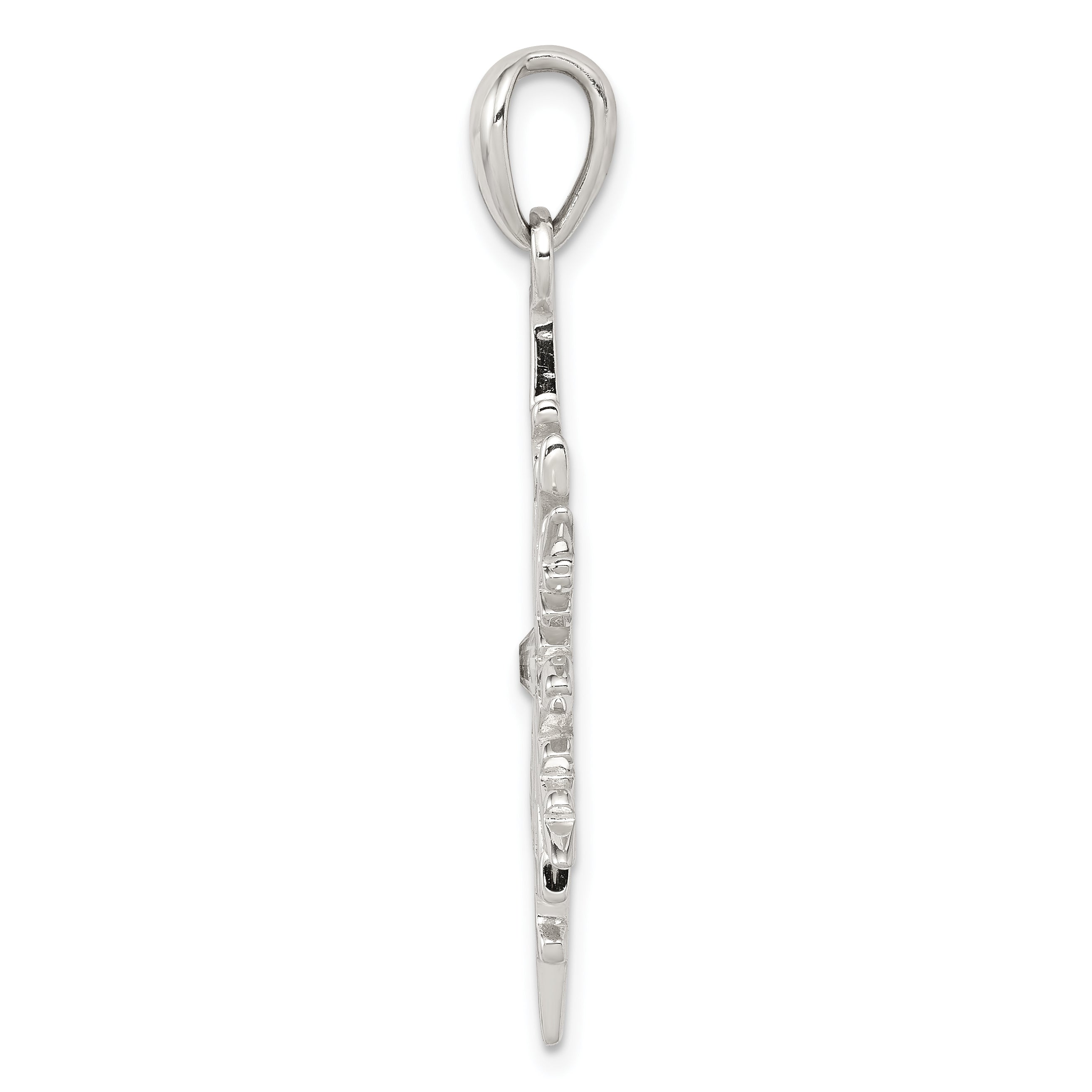 Sophia Jewelers Sterling Silver Snowflake Pendant with Stellux Crystals Secondary image