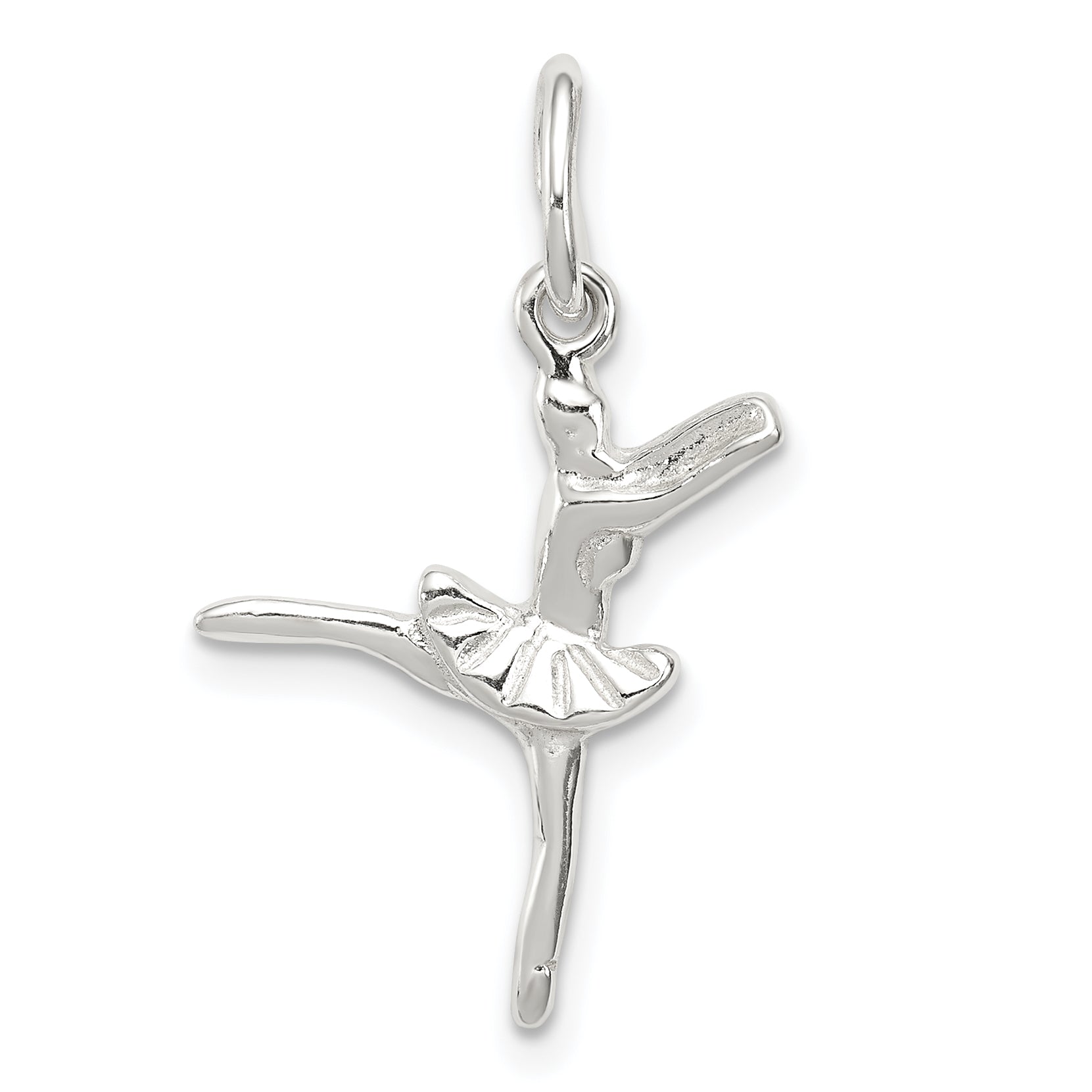Sterling Silver Ballerina Charm Main image