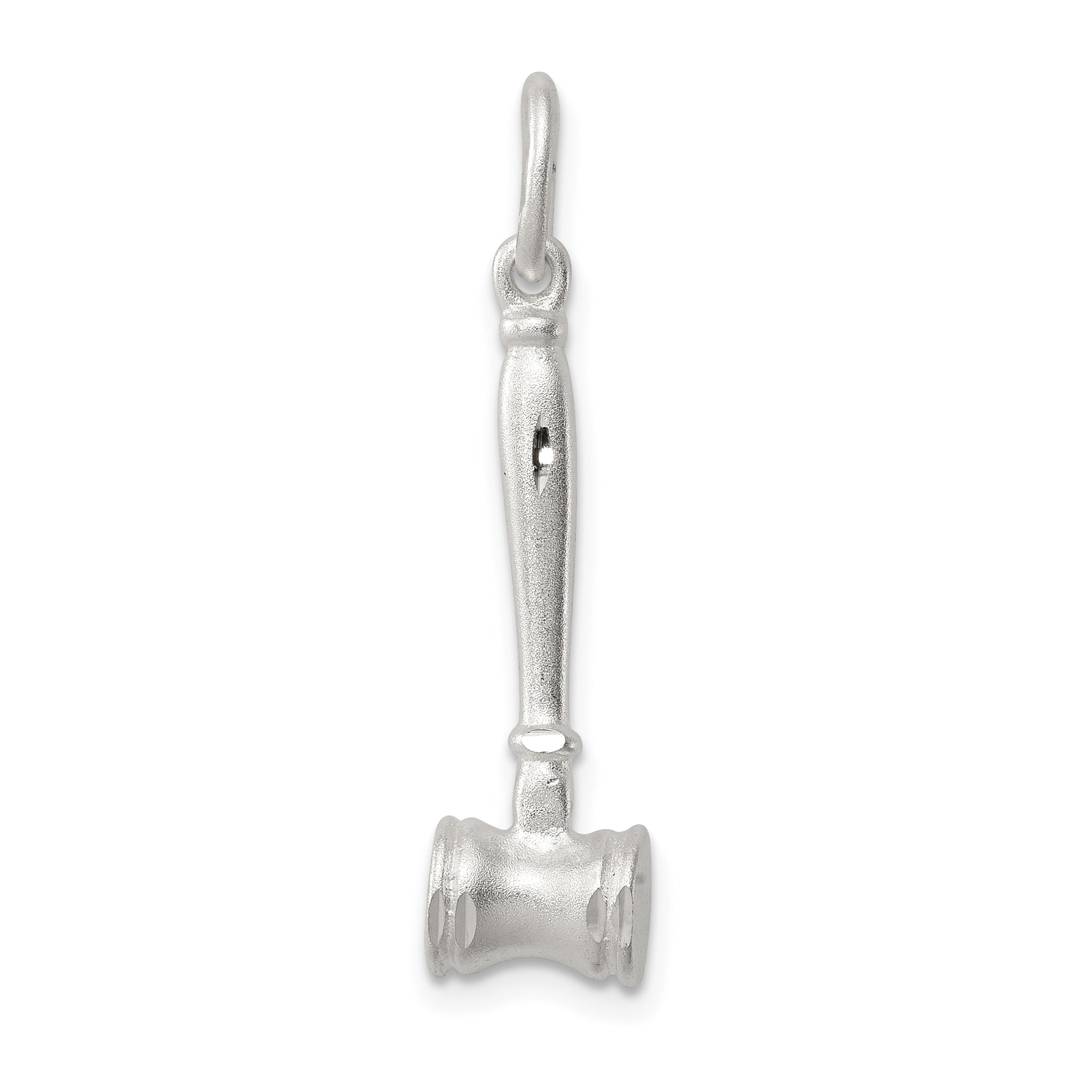 Sterling Silver Gavel Charm Main image
