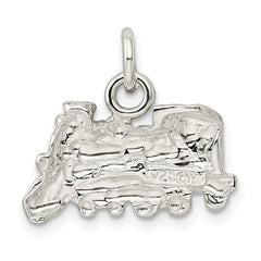Sophia Jewelers Men's Polished 925 Sterling Silver Train Engine Charm