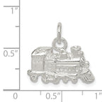 Sophia Jewelers Men's Polished 925 Sterling Silver Train Engine Charm