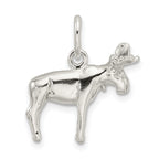 Moose Charm in Sterling Silver