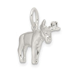Moose Charm in Sterling Silver
