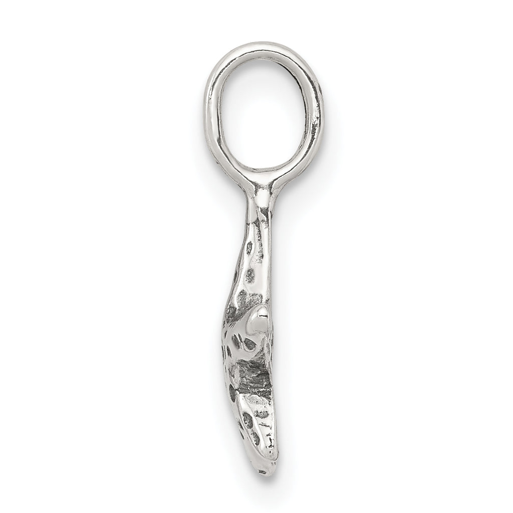 Sophia Jewelers 925 Sterling Silver Antiqued Starfish Pendant Charm