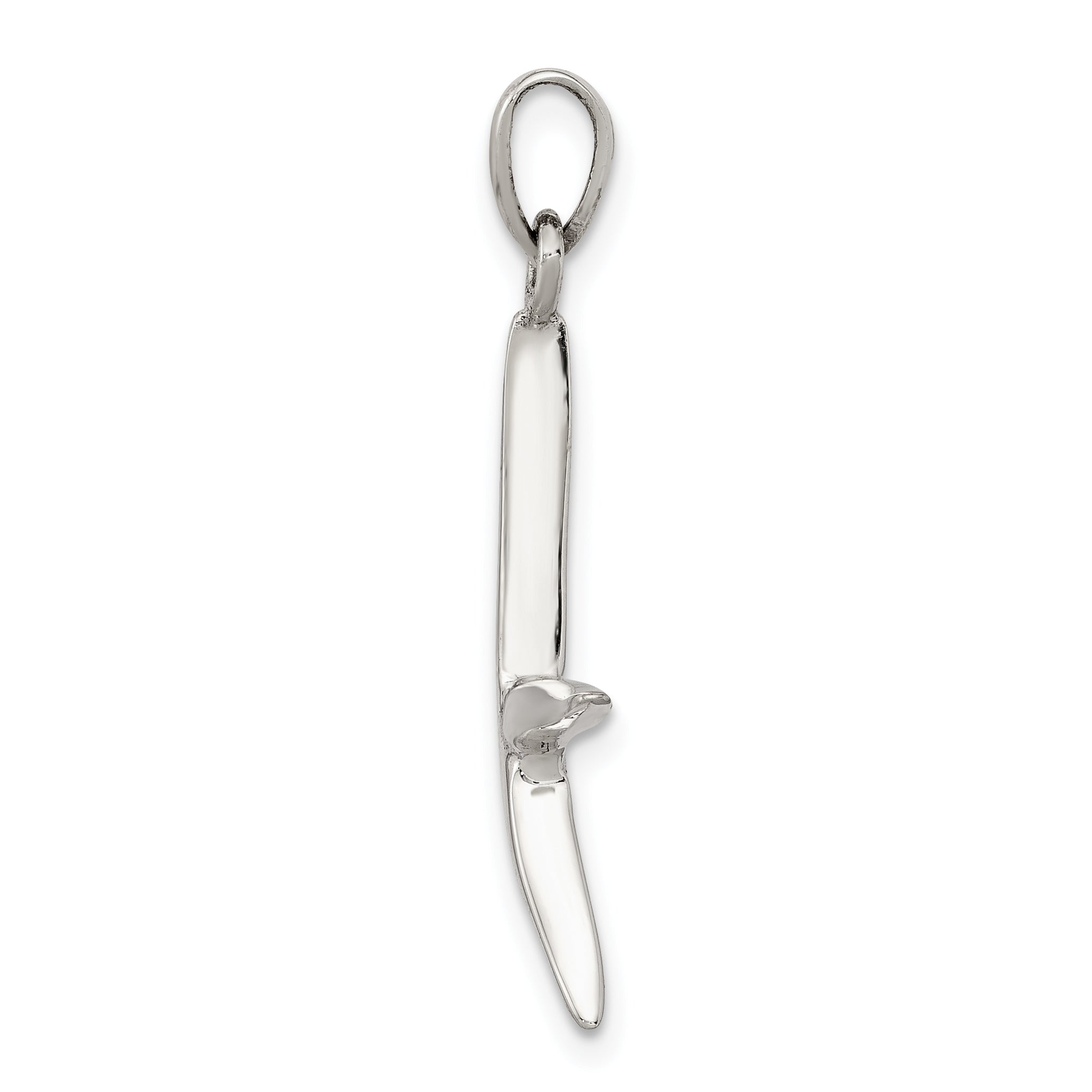 Polished 925 Sterling Silver Starfish Pendant for Men Elegant Charm Secondary image