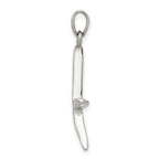 Polished 925 Sterling Silver Starfish Pendant for Men Elegant Charm