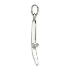 Polished 925 Sterling Silver Starfish Pendant for Men Elegant Charm