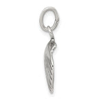 Sophia Jewelers Sterling Silver 925 Antiqued Sea Shell Charm Pendant